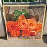 Stunning XL Bunch of Roses Canvas Image 2