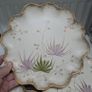Vintage Scalloped Gilt Plates Image 7