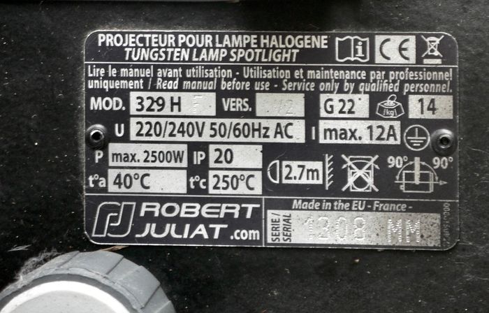 Robert Juliat 329H