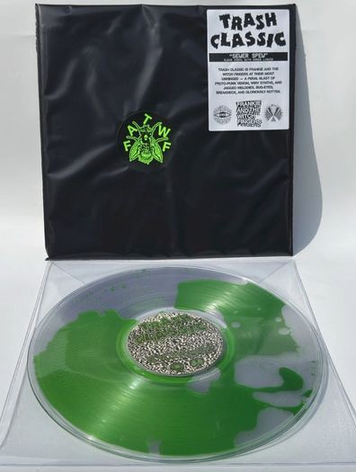 Frankie & The Witch Fingers "trash Classic" Clear W/ Green Liquid-filled Vinyl Free viewing