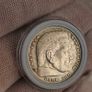 2 Reichsmark 1937 D Munich WW2 Silver Coin third Reich Image 6