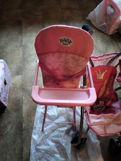 Baby Born Pushchair & Highchair