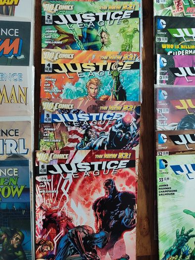 Massive DC & Marvel Comic Collection Batman, Justice League, Spiderman