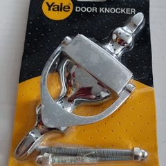 New Yale door knocker unopened