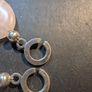 Silver and pink quartz bracelet Image 2
