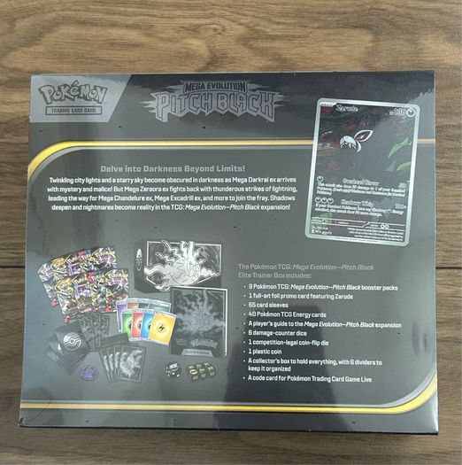 Pokemon Trading Card Game Mega Evolution Pitch Black ETB