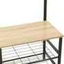 Pewamo Hall Tree with Bench and Shoe Storage Image 2