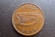 Irish Republic. 1953 Farthing. Good condition!