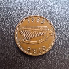 Irish Republic. 1953 Farthing. Good condition!