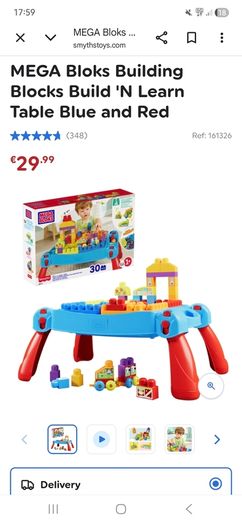 Mega Block Table