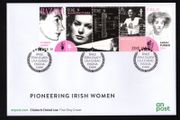 2020 Ireland Pioneering Irish Women (Carmel Snow, Maureen O'Hara, Lilian Bland, Maeve Kyle &amp; Sarah Purser) Commemorative Stamps An Post First Day Cover (FDC)