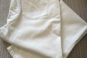 Monoprix    White Denim Jeans     Size 44      UK 16