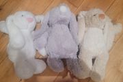 Plush Soft Toy Bunnies x3