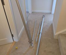 ikea storage stolmen rails