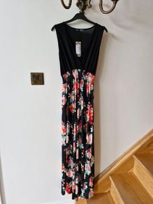 Maternity maxi dress