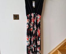 Maternity maxi dress
