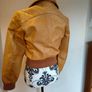 Vintage Retro leather jacket (extra small) Image 3