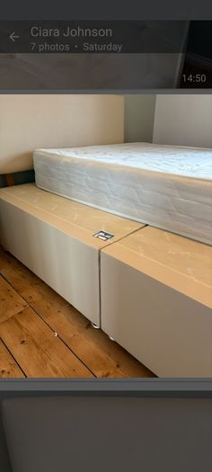 4 foot bed and mattress