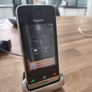 Siemens Gigaset SL910 touchscreen handset and cradle Image 4