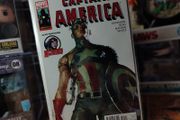 Captain America ! Issue #605 ! Two Americas ! Apparent Death of Captain America ("Steve Rogers") ! 2010 ! by Marvel !