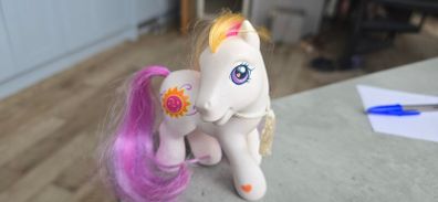 Sunny Daze with Clear HTF Charm MLP G3 My Little Pony