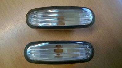 Smoked Side Light Repeater Indicators Set Fiat Multipla Panda Grande Punto Stilo