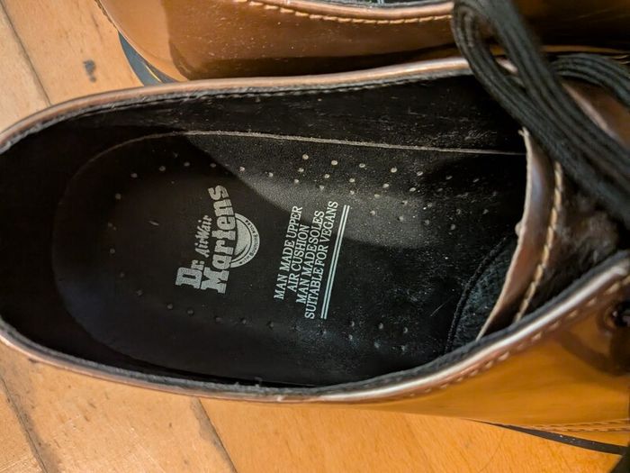 Doc Martens Vegan Gold Boots Size 7