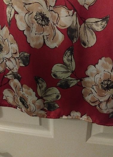 Pink satin shirt, gallery, size 12