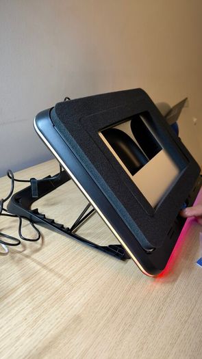 Turbofrost Gaming Laptop Cooling Pad with RGB