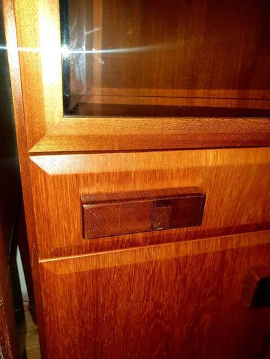 Mid century Danish teak  stereo cabinet