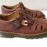 SALE!  Dr. Martens Boys Brown Leather Sandals - new Image 3