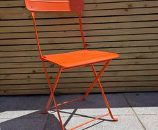 Orange IKEA garden chairs - brand new