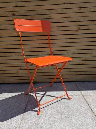 Orange IKEA garden chairs - brand new