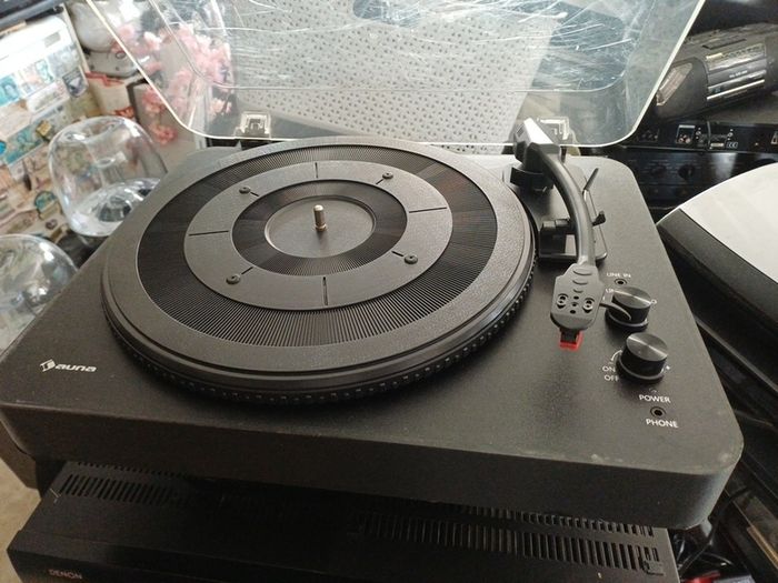 auna turntable