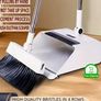 4 in 1 broom and dustpan set Image 6