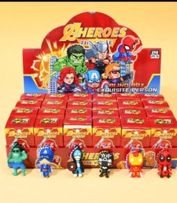 Super Heroes 24 In Display Box