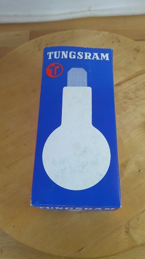 Tungsram 300W E40 GES Goliath Screw Light Bulb Vintage Industrial Clear Lamp NOS