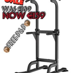 NEW SALE | Pull Up Bar Power Tower Exercise Euipment for Home Gym Dip Station Adjustable Height