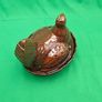 Ceramics hen, Basket ,Hen on a nest egg holder Image 5