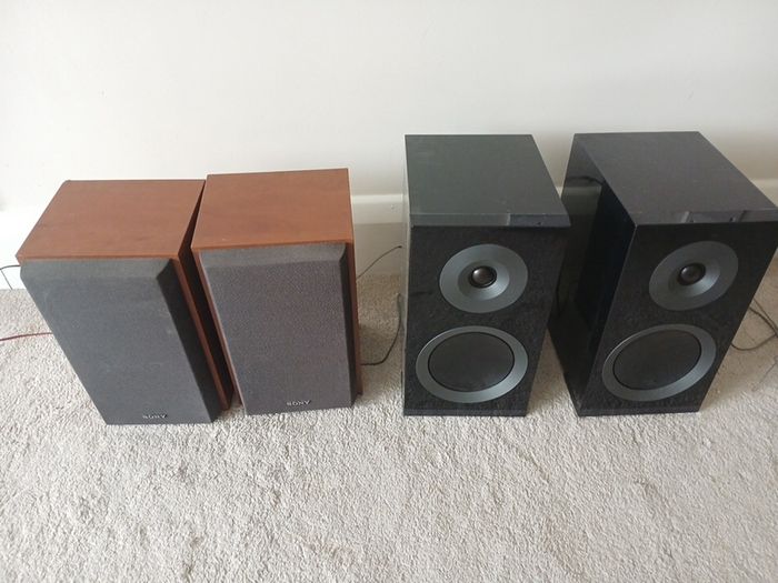 bookshelf speakers passive 4ohm 8ohm sony lg
