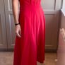 Red party dress Image 3