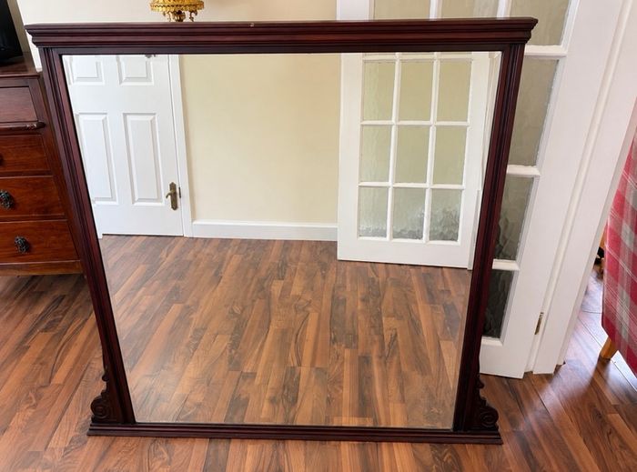 antique mahogany Mirror