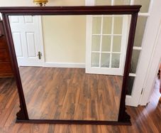 antique mahogany Mirror