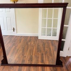 antique mahogany Mirror