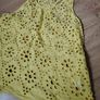 Yellow Beachwear Top  Size 12-14 Image 2