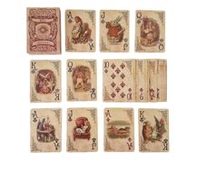 Alice In Wonderland Playing Cards