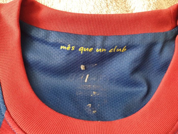 Barcelona Football Club Home Jersey 2011 to 2012 Large Adult Nike