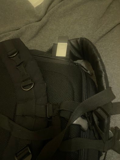 Piper Gear Backpack black MOLLE Back Pack Black - 33 x 26 x 55 cm