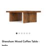 Wood Coffee Table Image 4