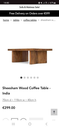 Wood Coffee Table